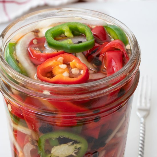 Quick-Pickled Peppers