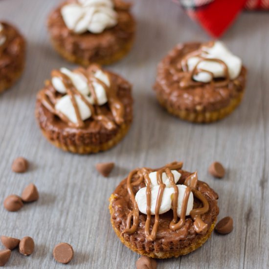 S’mores Mini Cheesecakes