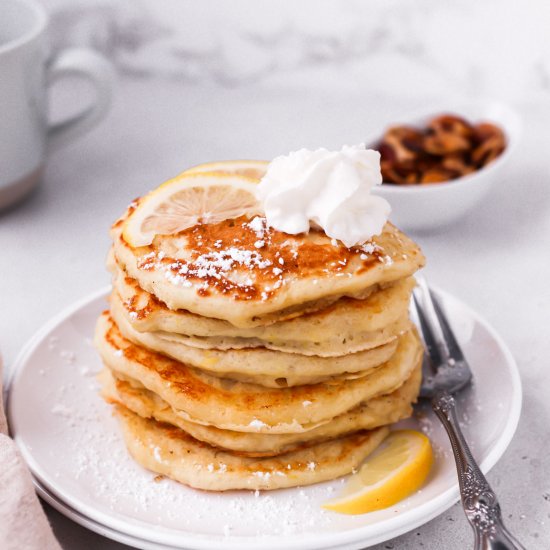 Buttermilk Lemon Pancakes