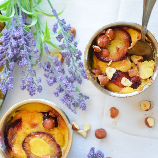 Easy Plum Clafoutis