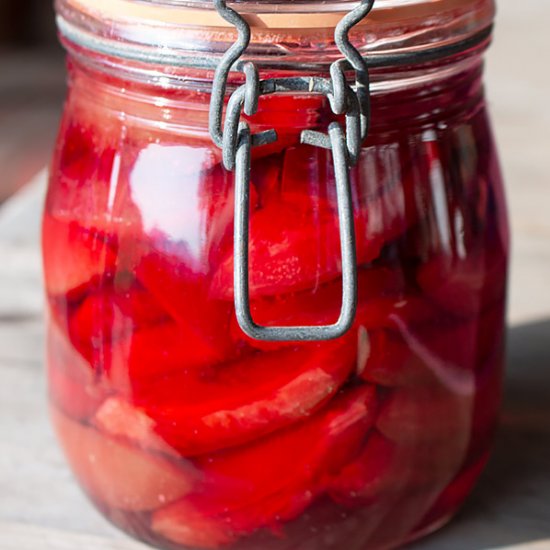 Home Canned Plums