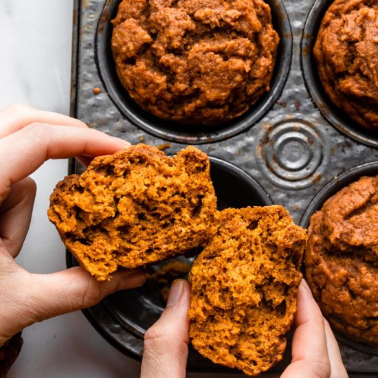 Vegan Pumpkin Muffins