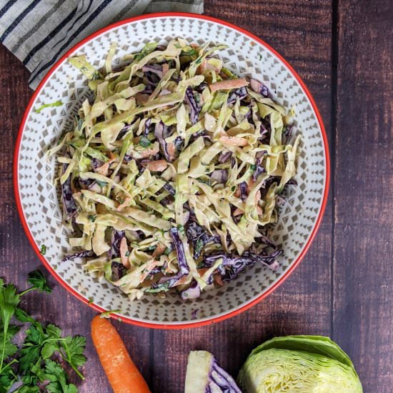 Easy Homemade Basic Coleslaw