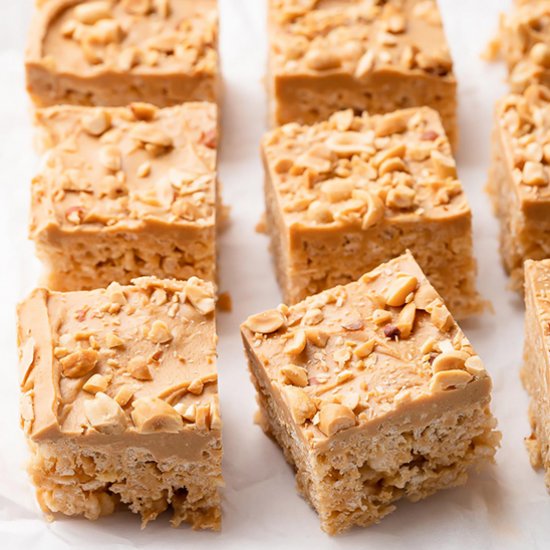 Peanut Butter Rice Krispie Treats