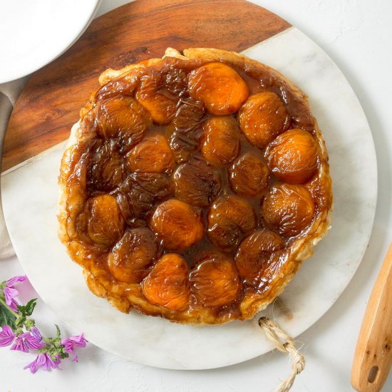 Peach Tarte Tatin