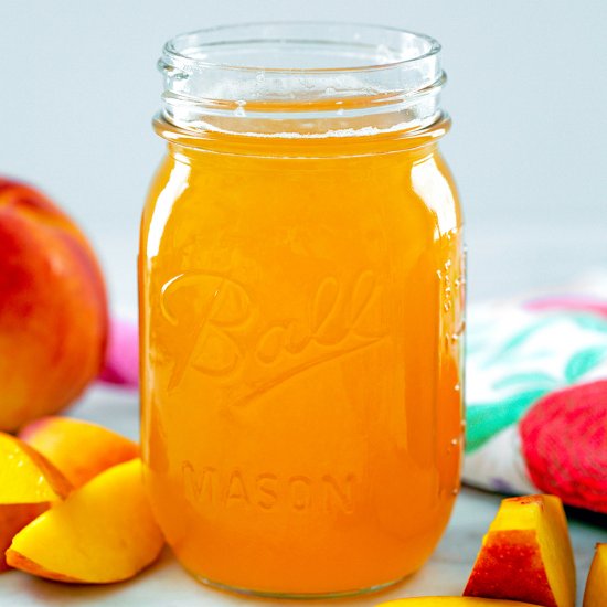 Peach Simple Syrup