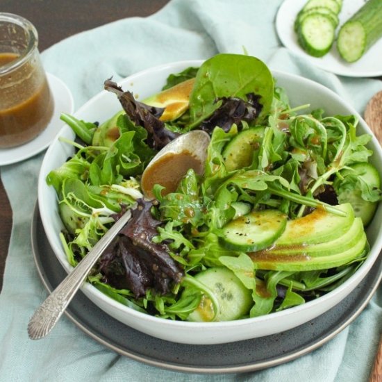 Lemon Balsamic Vinaigrette Dressing