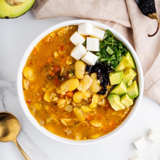 Mexican Fava Bean Soup