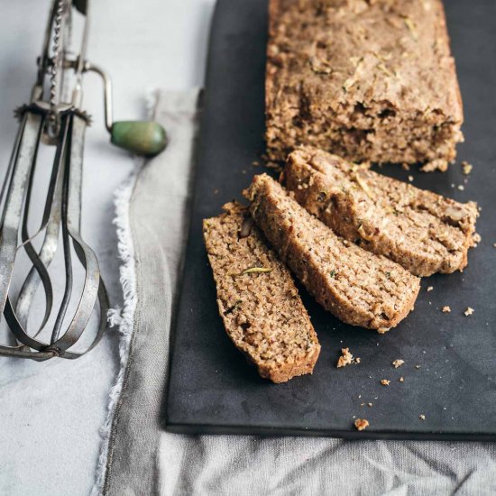 Easy Zucchini Bread with Walnuts