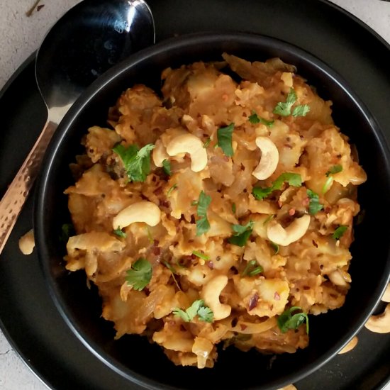 Red Chutney Aloo Masala