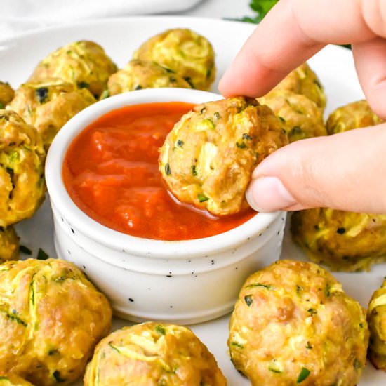 Chicken Zucchini Meatballs