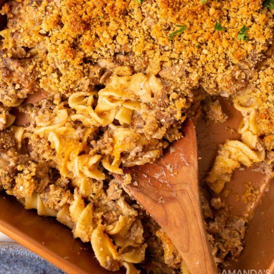 Beef Stroganoff Casserole