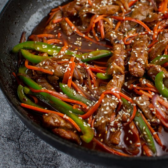 Korean Beef Stir-Fry