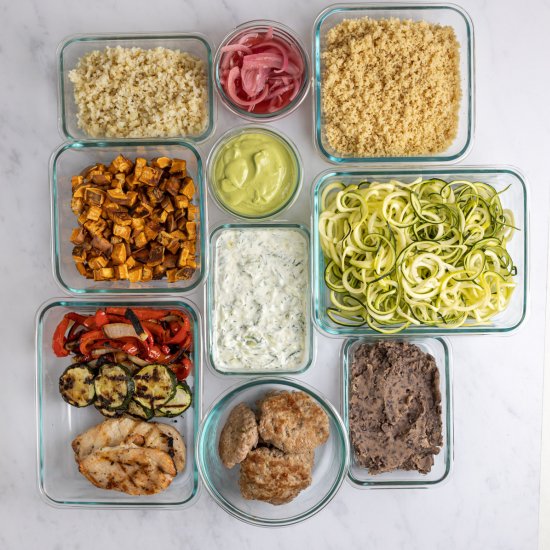 Healthy August Meal Prep Plan