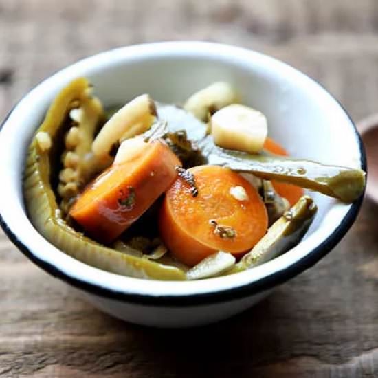 Mexican Pickled Peppers