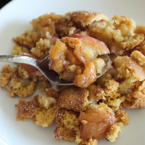 Sugar Cookie and Apple Cobbler