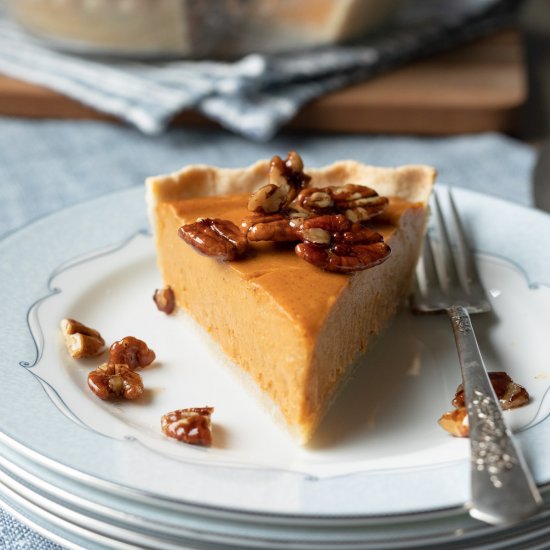 GF Vegan Sweet Potato Pie