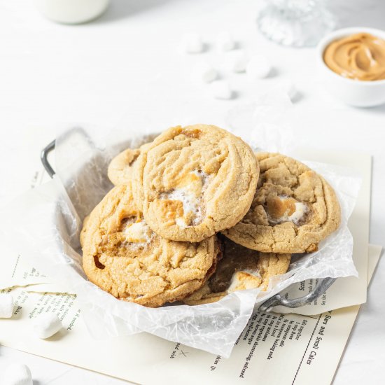 Fluffernutter Cookies