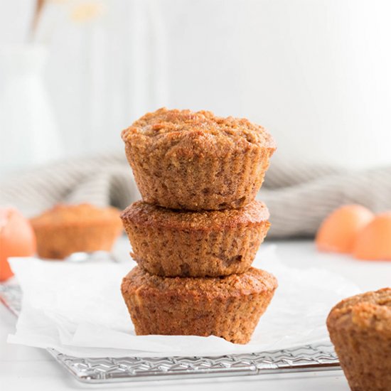 Almond Flour Banana Muffins