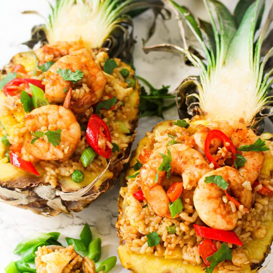 Shrimp Pineapple Fried Rice