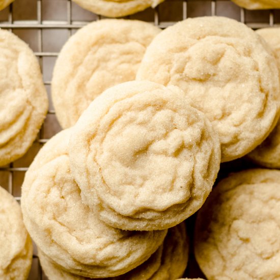 vanilla bean sugar cookies