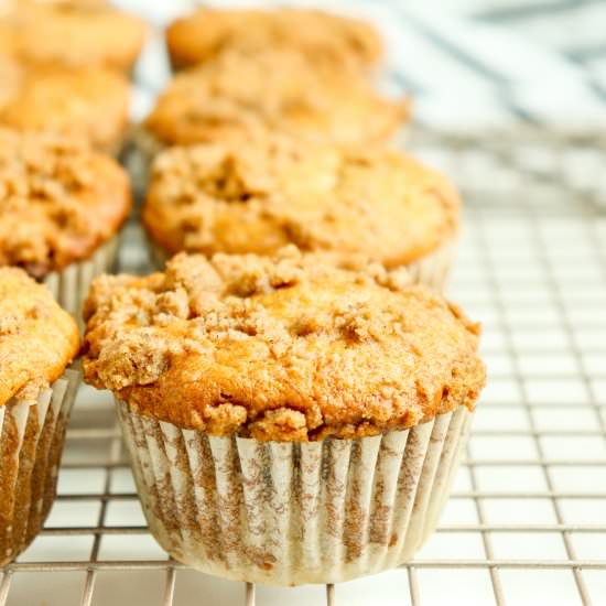 Banana Crumb Muffins