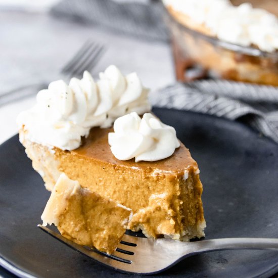 Pumpkin Chai Pie