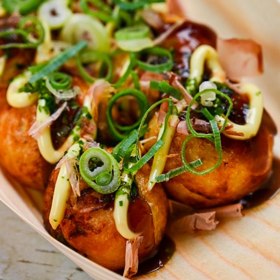 Authentic Japanese Takoyaki