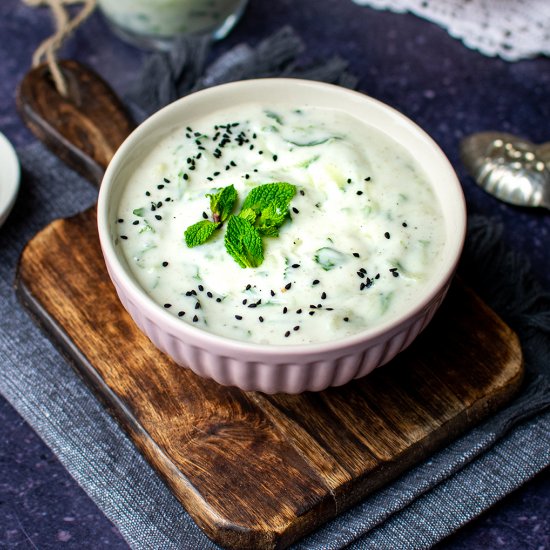 Vegan Raita in 5 Minutes