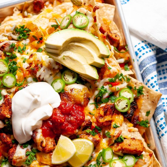 Loaded Fajita Nachos