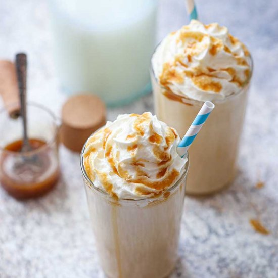 Salted Caramel Milkshake