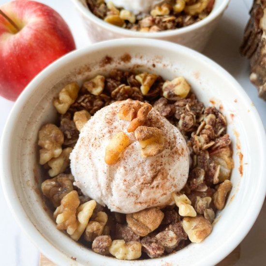 Sugar Free Apple Crisp