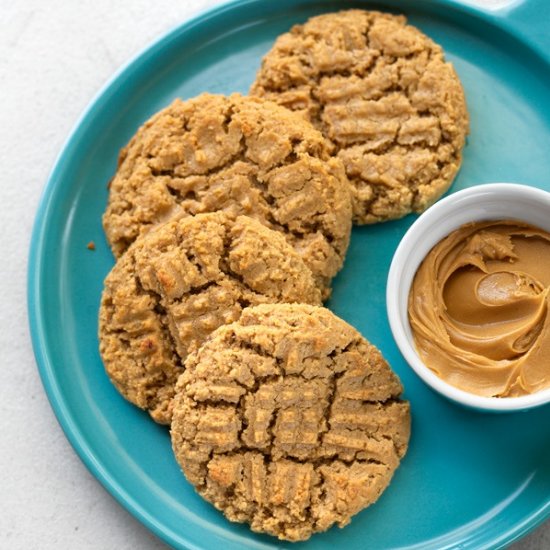 Chewy Peanut Butter Cookies