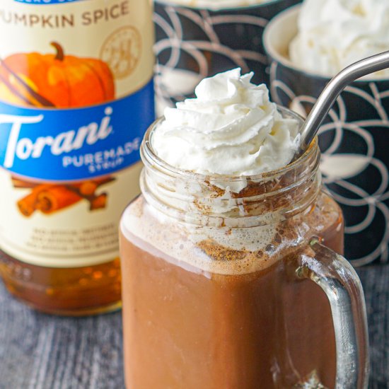 Pumpkin Spice Hot Chocolate