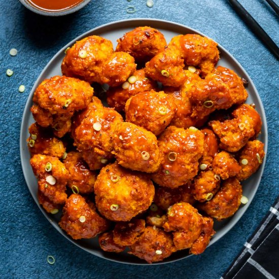 BBQ Cauliflower Wings