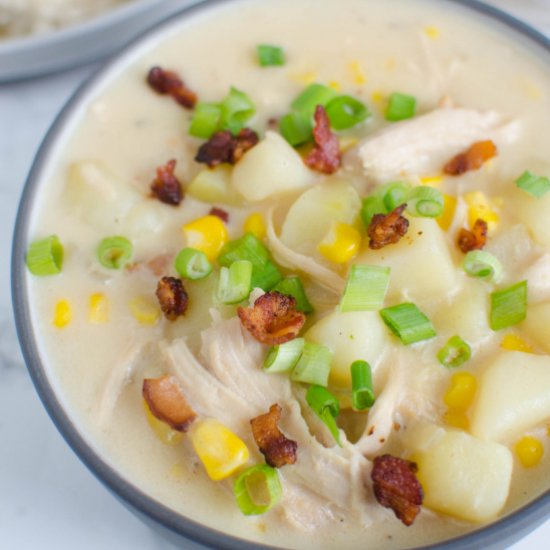 Turkey, Potato, and Corn Chowder