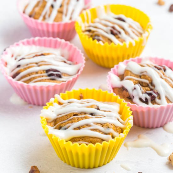 Gluten Free Carrot Cake Muffins