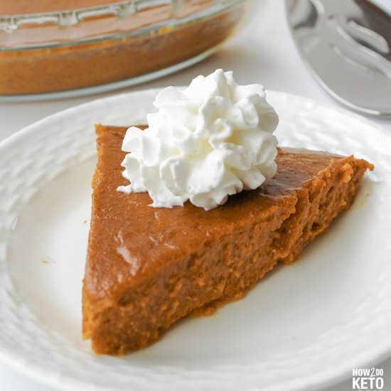 Keto Pumpkin Pie