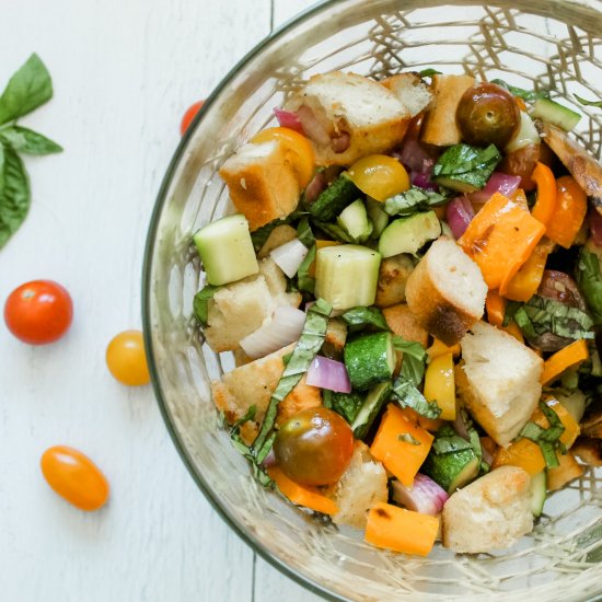 Grilled Panzanella Salad