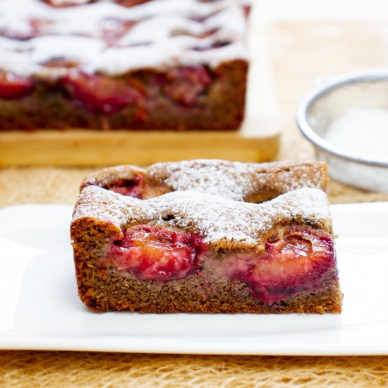 Gluten-free plum cake