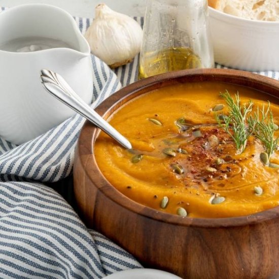 Roasted Pumpkin Soup Recipe