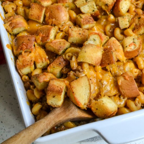 Cheeseburger Casserole