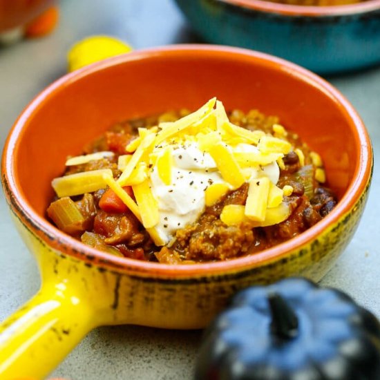 Thirty Minute Pumpkin Chili