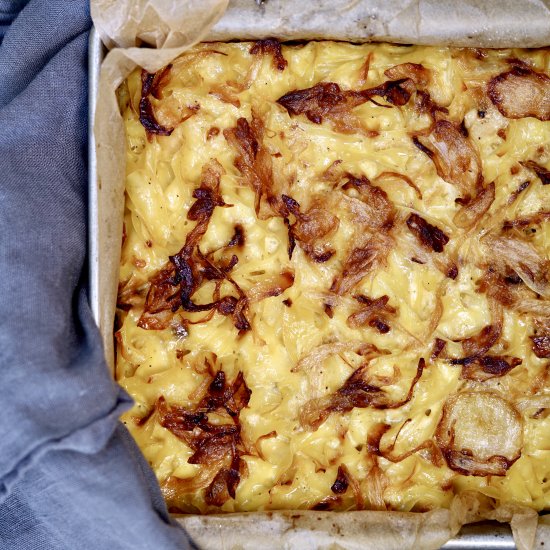 Caramelized Onion Kugel