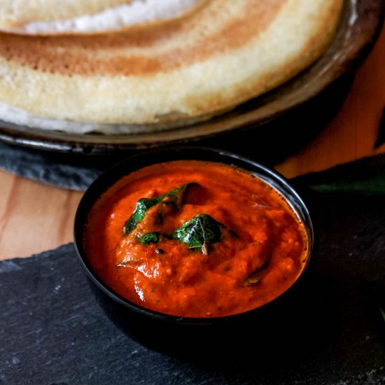 south indian tomato chutney