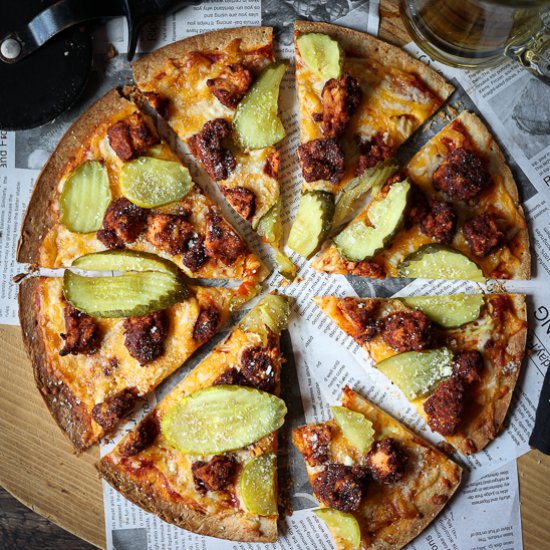 Nashville Hot Chicken Pizza