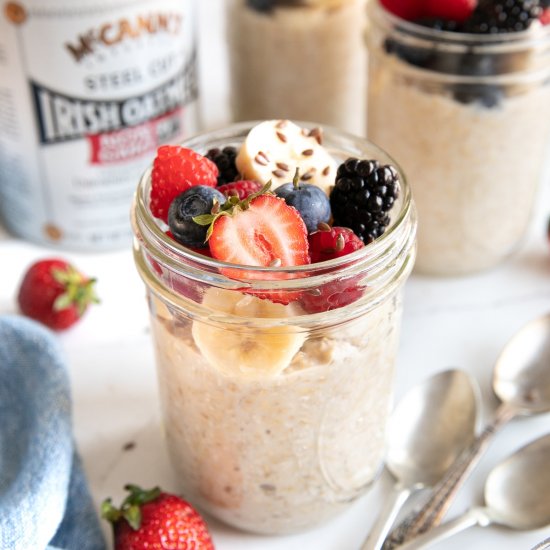 Overnight Steel Cut Oats