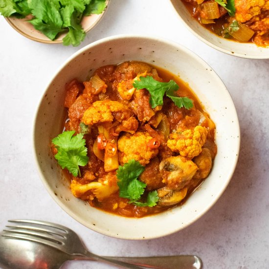 Easy Mixed Veg Curry [Zero Waste]