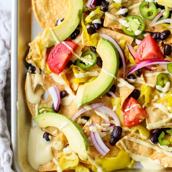 LOADED VEGAN NACHOS