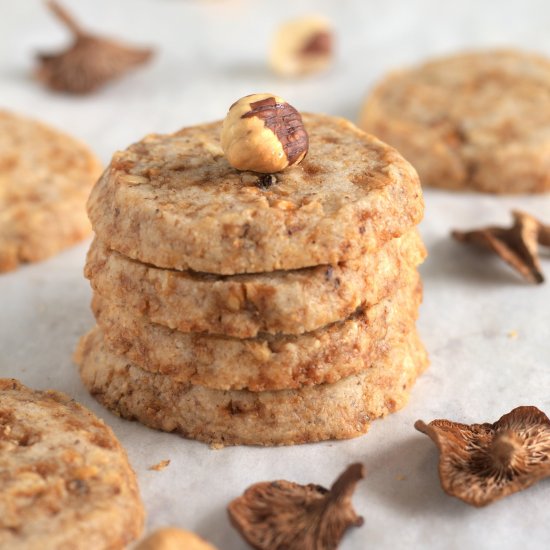 hazelnut candy cap sandies